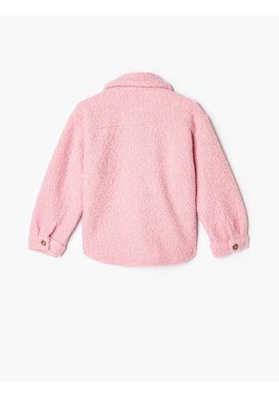 Koton Oversize Peluş Gömlek Ceket Uzun Kollu Düğmeli Cepli Pembe 5wkg20003aw Gül Gülkurusu Koton Oversize Peluş Gömlek Ceket Uzun Kollu Düğmeli Cepli Pembe 5wkg20003aw Gül Gülkurusu