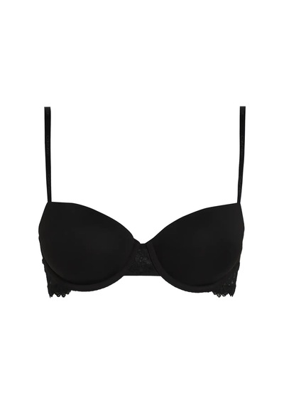 Calvin Klein Lıghtly Lıned Balcon Siyah Balenli Sütyen