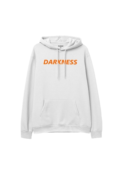 Startmore Adrift Darkness Beyaz Oversize Unisex Kapüşonlu Sweatshirt Hoodie Beyaz