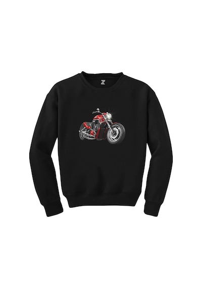 Chopper Cruiser Siyah Sweatshirt