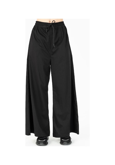 Maraton Comfort Kadın Bol Paça Siyah- Pantolon Siyah-