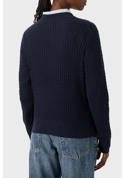 Tommy Hilfiger % 100 Pamuk Regular Fit Bisiklet Yaka Örgü Kazak Kadın Kazak Ww0ww44993 C1g Lacivert Tommy Hilfiger % 100 Pamuk Regular Fit Bisiklet Yaka Örgü Kazak Kadın Kazak Ww0ww44993 C1g Lacivert