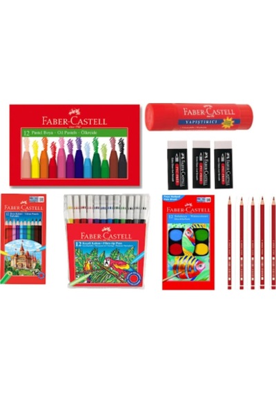 Faber Okul Set 7 Parça