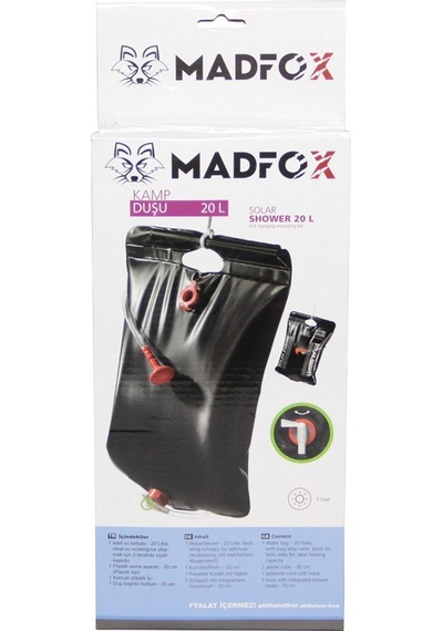 Madfox Solar Shower Kamp Duşu 20 Lt