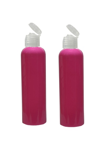 Paradise 2 Adet 400 Ml Damla Kapaklı Boş Pet Şişe Pembe