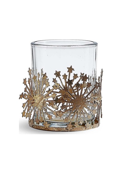 Pasabahce Snowy Tealight Mumluk Gold - 1 Adet Sarı