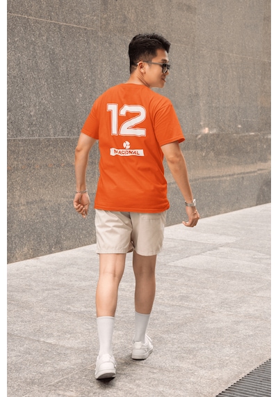 Fnbx Ayrton Senna T-shirt Turuncu