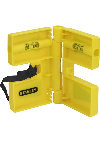 Stanley Direk Su Terazisi İle Entegre Edilmiş Mıknatıs, 3 Roehrenlibellen, Katlanabilir, 10 X 14 Cm 0 47 720