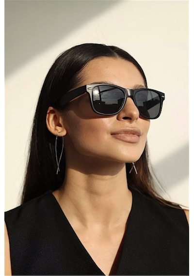 Unisex Güneş Gözlüğü Kemik Model Çerçeveli Uv Korumalı Çok Renkli