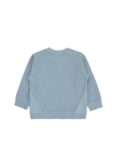 Civil Boys Parçalı 2-5 Yaş Sweatshirt - Mavi Buz Mavi