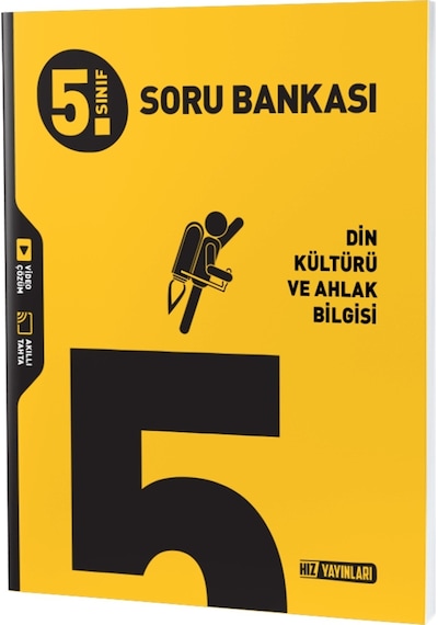 5.Sınıf Din Kültürü ve Ahlak Bilgisi Soru Bankası- Hız Yayınları