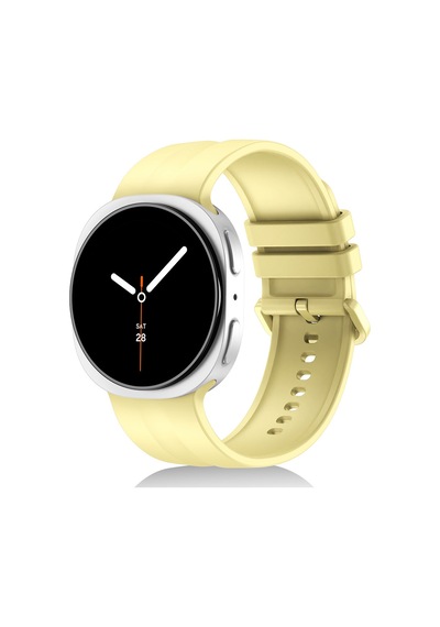 Lexroo Galaxy Watch 9 40mm Krd-159 22mm Silikon Kordon - Siyah