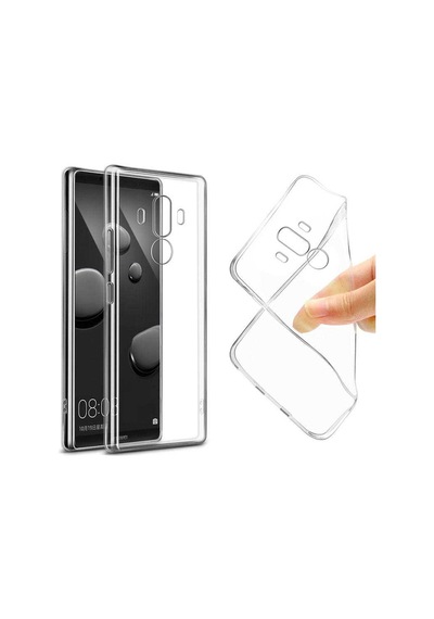 Zore Huawei Mate 9 Kılıf Süper Silikon Kapak - Renksiz Renksiz