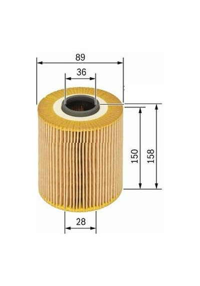 SARDES SO874 Yağ Filtresi Omega B 94-03 2.5Td / Bmw 3 E36 Bmw 5 E34