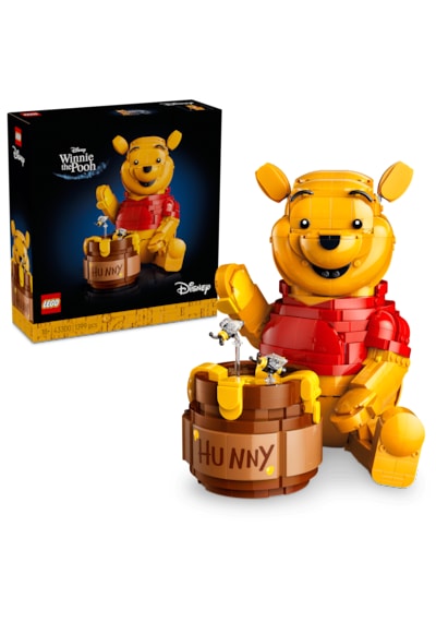 LEGO® ǀ Disney Ayı Winnie 43300 - Yetişkinler için Bal Küpü ve Minifigür İçeren Yaratıcı Dekoratif Model Yapım Seti (1399 Parça)