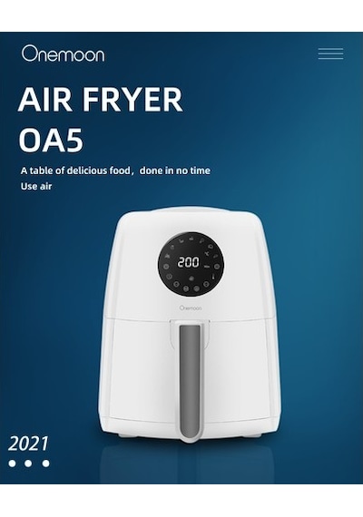 Onemoon Air Fryer OA5 3.5 LT Yağsız Fritöz