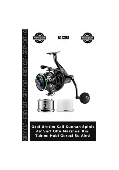 Özel Üretim Kali Kunnan Spinit Air Surf Olta Makinesi Kıyı Takımı Hobi Gereci Su Aleti 7700 L