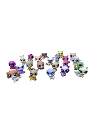 Minişler Pet Shop Miniş Oyuncak Karakterleri Littlest Pets Shop 12'Li