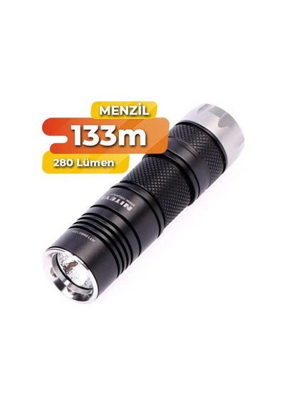 Niteye MSC10 280 Lümen LED El Feneri Siyah