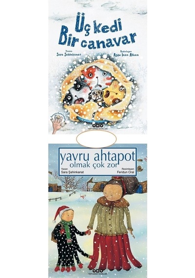 Üç Kedi Bir Canavar + Yavru Ahtapot Olmak Çok Zor 2'li Set