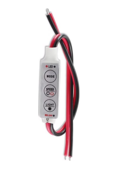5-24v Mini Dimmer Animasyon Devresi 3 Tuşlu