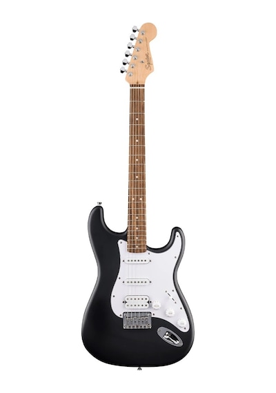 Squier Debut Stratocaster Hss Sabit Köprü Laurel Klavye Black Elektro Gitar Siyah