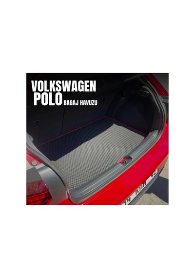Volkswagen Polo 2017-2024 Premium Eva Akıllı Oto Paspas & Premium Bagaj Havuzu & Metal Topukluk