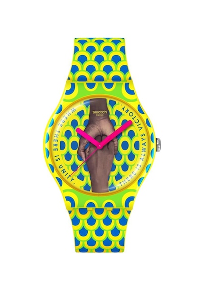 So29z148 Swatch 'thandiwe Muriu' Unity Always Unisex Kol Saati Çok Renkli