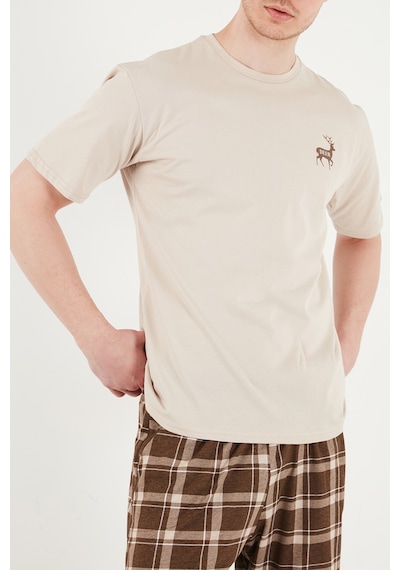 Buratti Erkek Pijama Takımı 6572022 Bej