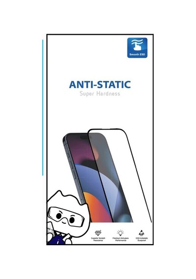 İphone 16 6d Anti Static Temperli Cam Ekran Koruyucu Kırılmaz Full Kaplama