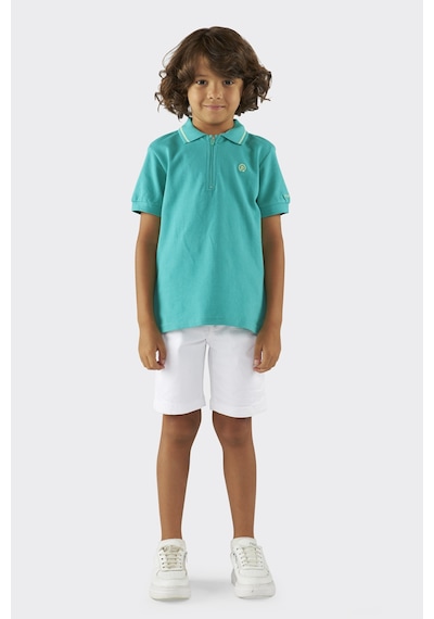 Erkek Çocuk Yeşil Polo Yaka Tişört Çok Renkli 2311BK05076
