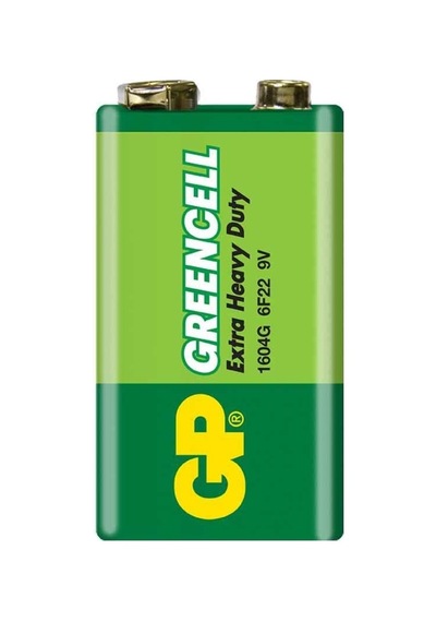 Gp 1604g-b Greencell 9 Volt Pil 10lu Paket -92435