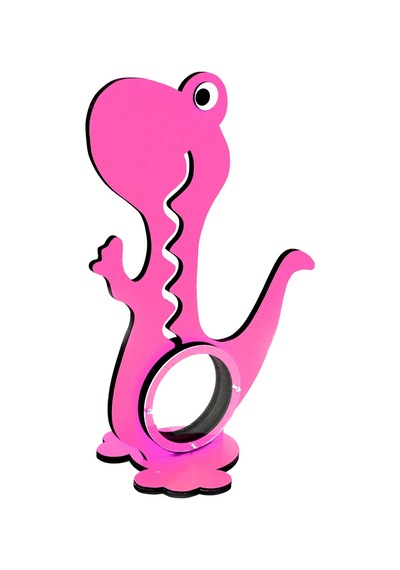 Dinazor Ahşap Dekoratif Kumbara 40 Cm Pembe