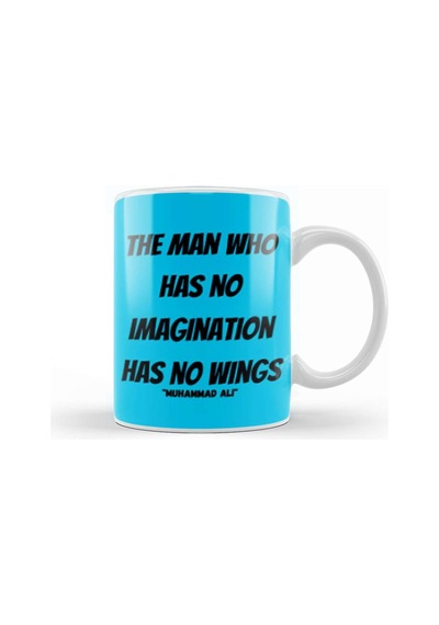 Muhammad Ali Quote Vintageretro Style Art Kupa Bardak Porselen Karışık