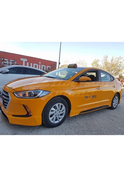 Hyundai Accent Elentra 2016 Marşpiyel---Fibersan Tuning