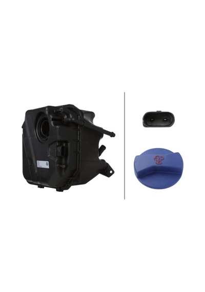Hella Radyatör Yedek Su Deposu Vw Touareg - Audi Q7 7l0121407f