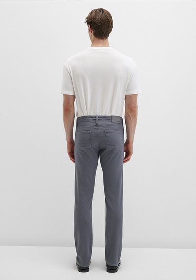 Mavi - Jake Sisli Gri Gabardin Pantolon 0042290683 Gri