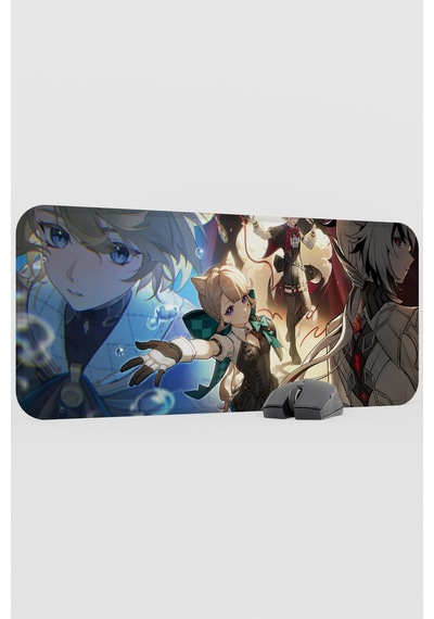 Lynette Genshin Impact Anime Oyuncu V2 - 70x30 Xl Gaming Mouse Pad Fare Altlığı
