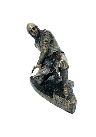 Baltalı Tapınak Şövalyesi Heykel Biblo Dekor