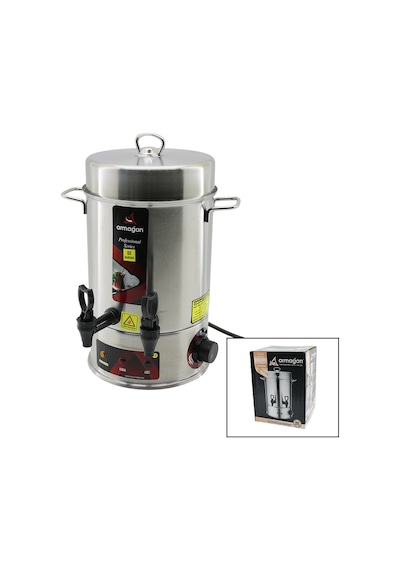 Elektrikli Semaver Çay Makinesi 6 Litre Çift Musluk 1000w 60 Bardak