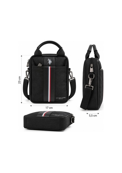 Us Polo Assn U.s. Polo Assn. Erkek El Ve Omuz Çantası Plcpr26056 Siyah