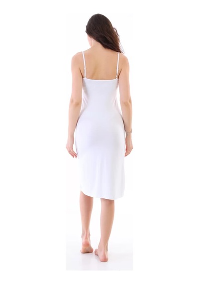 Naam Freshness 3165 Kadın Modal Askılı Jüpon Kombinezon Çok Renkli
