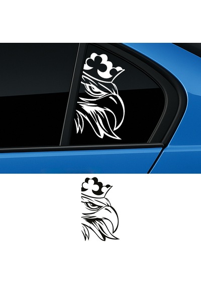 Scania Kartal Tır Sticker, Oto Sticker, Traktör Stciker 35x21 Cm-sağ Sol Takım