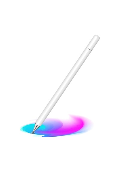 Dokunmatik Passive Stylus Kalem Tablet Telefon Bilgisayar Kalemi 2 İn 1 Beyaz Sku: Zeusb0dy35w99m
