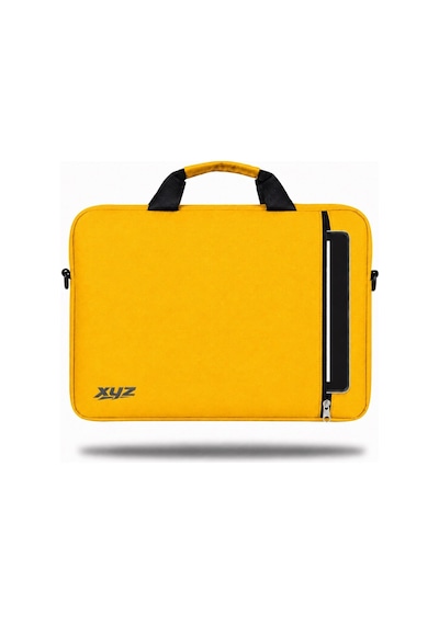 Classone Xyz Serisi Xyz-t28 15.6  Unisex Apple MacBook Uyumlu Laptop Notebook El Ve Omuz Çantası Sarı