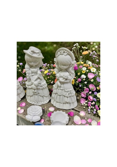 Prenses Taş Boyama Seti 4 Adet Xxl Boy 13 Cm / 4 Çiçek 3,5 Cm - Aile, Çocuk, Yetişkin Etkinlik