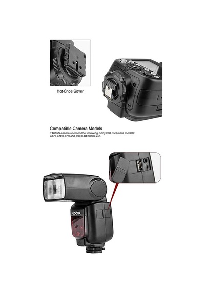 Godox TT685S Sony Uyumlu TTL Tepe Flaşı