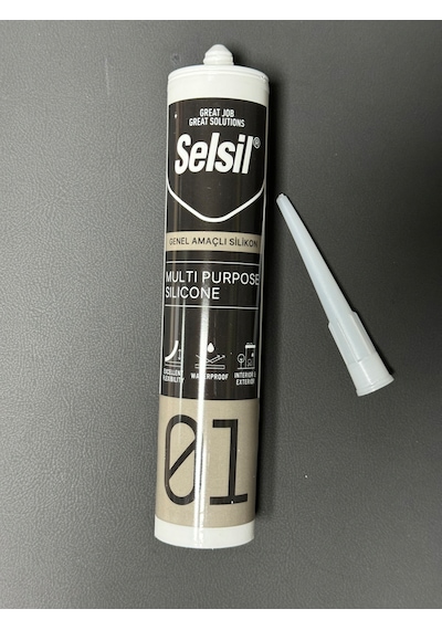 Selsil Silikon 280gr Şeffaf Silikon