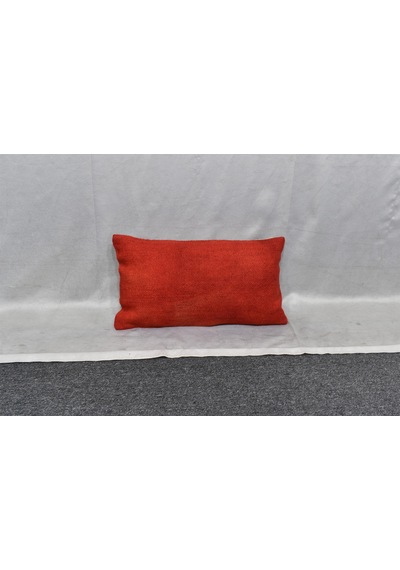 Zehra Abla Halı Yeni El Dokuma Dekoratif Lumbar Kilim Kırlent Yastık Kılıfı 6835 Çok Renkli