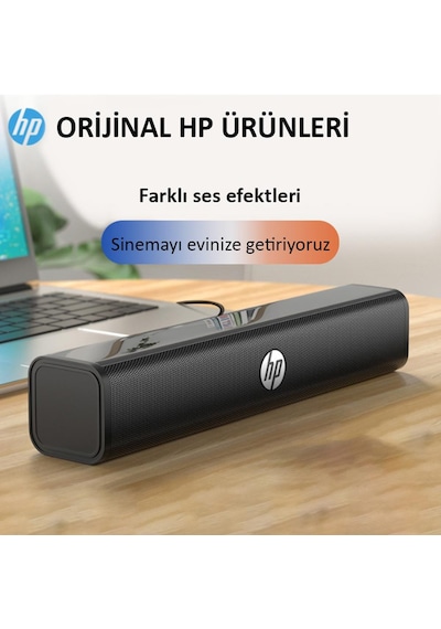 Hp WS10 2x3w Kablolu Soundbar Multimedya Hoparlör Speaker
